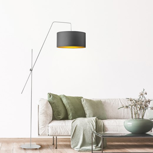 Regulowana lampa stojąca w stylu skandynawskim BILBAO GOLD ze sklepu Lysne w kategorii Lampy podłogowe - zdjęcie 181836516