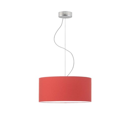 Czerwona lampa wisząca HAJFA fi - 40 cm - kolor czerwony ze sklepu Lysne w kategorii Lampy wiszące - zdjęcie 181836749