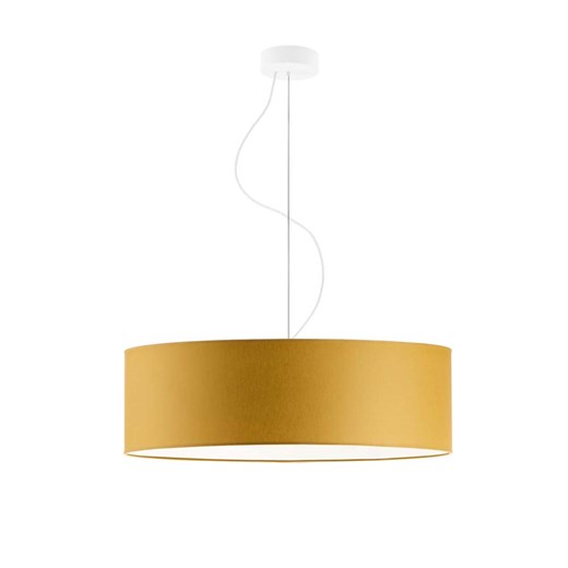 Elegancka lampa wisząca do sypialni HAJFA fi - 60 cm - kolor musztardowy ze sklepu Lysne w kategorii Lampy wiszące - zdjęcie 181836816