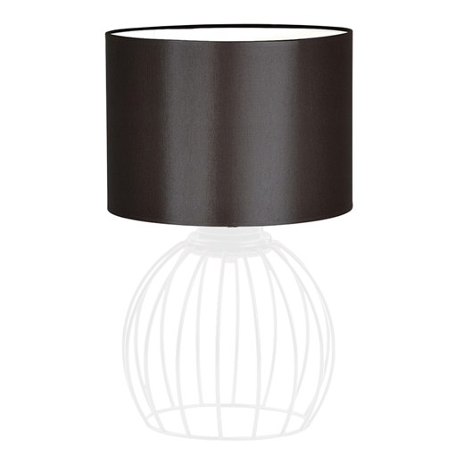 Loftowa lampka nocna z brązowym kloszem NASHVILLE ze sklepu Lysne w kategorii Lampy stołowe - zdjęcie 181837828