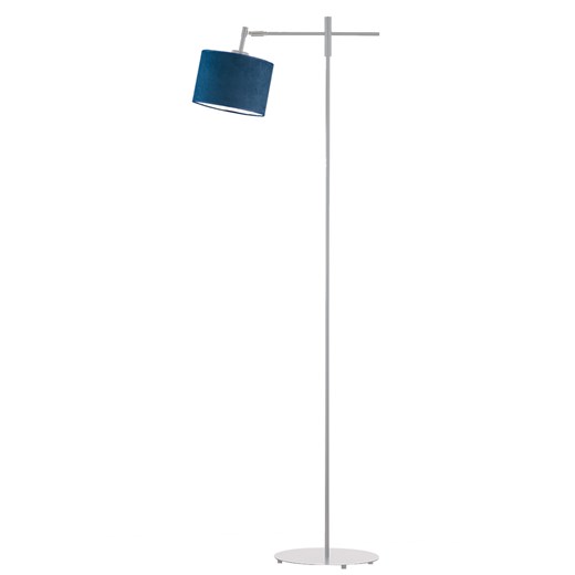 Elegancka lampa podłogowa do czytania SERES VELUR z regulacją kąta padania światła ze sklepu Lysne w kategorii Lampy podłogowe - zdjęcie 181837849