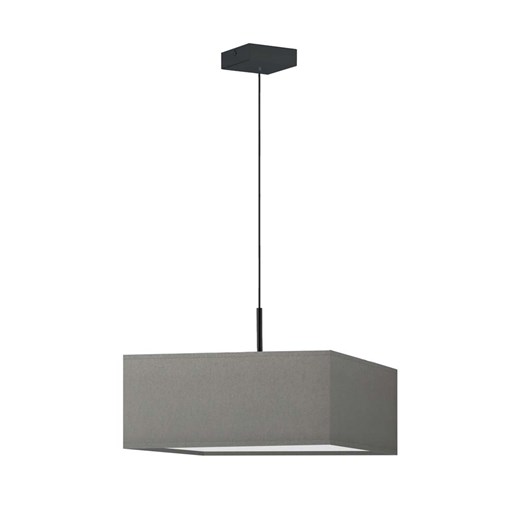 Szara lampa wisząca do salonu w stylu skandynawskim BOGOTA - kolor szary stalowy ze sklepu Lysne w kategorii Lampy wiszące - zdjęcie 181839495
