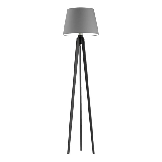 Drewniana lampa stojąca na trójnogu w stylu skandynawskim CURACAO ze sklepu Lysne w kategorii Lampy podłogowe - zdjęcie 181840645
