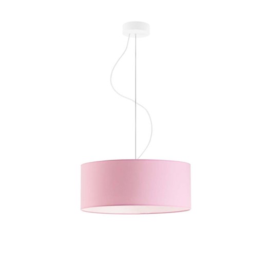 Różowy żyrandol wiszący do pokoju dziewczynki HAJFA fi - 40 cm - kolor jasny różowy ze sklepu Lysne w kategorii Lampy dziecięce - zdjęcie 181840818