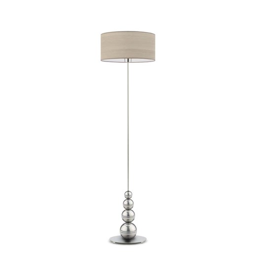 Srebrna lampa podłogowa ROMA ECO z ozdobnymi kulami ze sklepu Lysne w kategorii Lampy podłogowe - zdjęcie 181841345