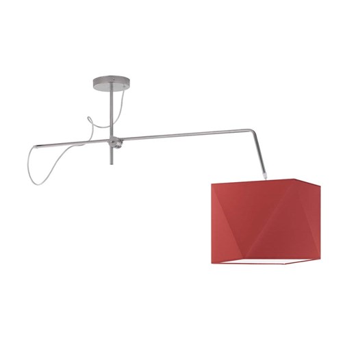Srebrna lampa wisząca z regulowanym ramieniem BUFFALO ze sklepu Lysne w kategorii Lampy wiszące - zdjęcie 181841987