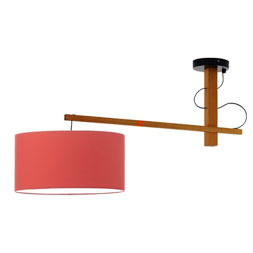 Drewniana lampa sufitowa do pokoju młodzieżowego FOGGIA ze sklepu Lysne w kategorii Lampy dziecięce - zdjęcie 181842679