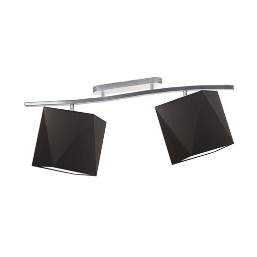 Brązowy plafon na belce 60 cm CORONA ze sklepu Lysne w kategorii Lampy sufitowe - zdjęcie 181843366