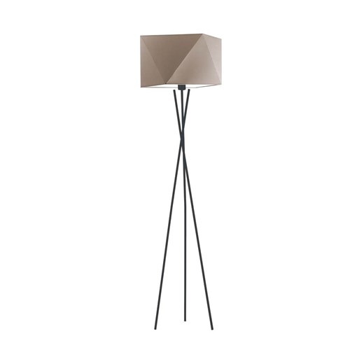 Designerska lampa podłogowa na trójnogu DAKAR z beżowym abażurem ze sklepu Lysne w kategorii Lampy podłogowe - zdjęcie 181843516