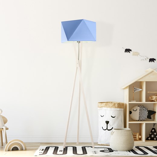 Drewniana lampa podłogowa do pokoju dziecka TULUZA ze sklepu Lysne w kategorii Lampy dziecięce - zdjęcie 181844198