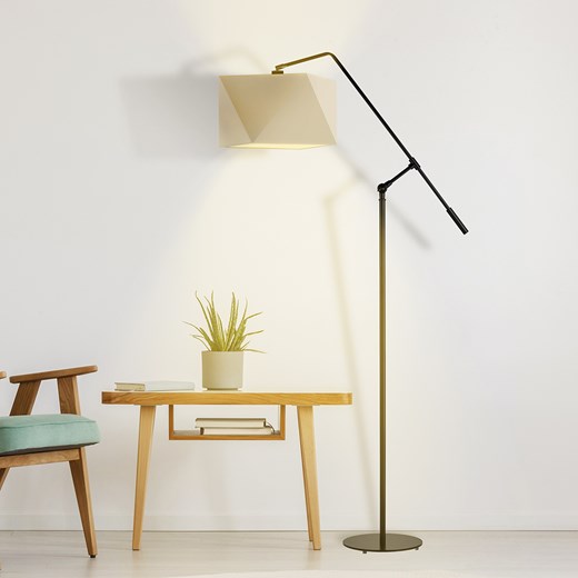 Regulowana lampa stojąca do czytania w salonie COLMA ze sklepu Lysne w kategorii Lampy podłogowe - zdjęcie 181844597