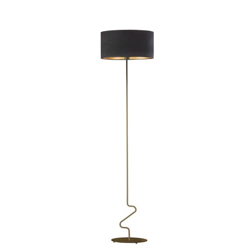 Lampa podłogowa glamour JERSEY VELUR ze sklepu Lysne w kategorii Lampy podłogowe - zdjęcie 181844756