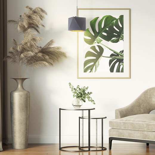 Lampa wisząca do salonu SALLO GOLD ze sklepu Lysne w kategorii Lampy wiszące - zdjęcie 181844795
