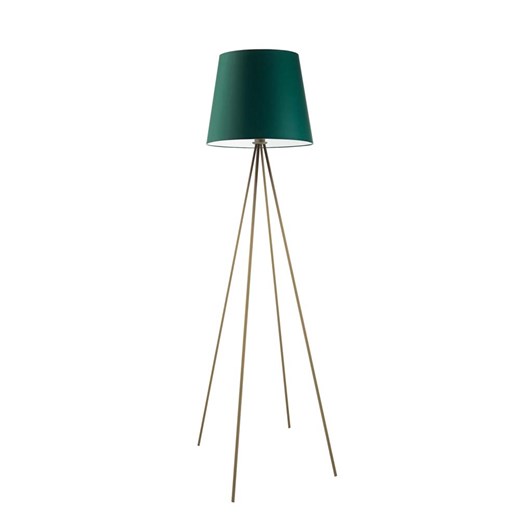 Złota lampa stojąca do sypialni w stylu urban jungle PANAMA ze sklepu Lysne w kategorii Lampy podłogowe - zdjęcie 181845708