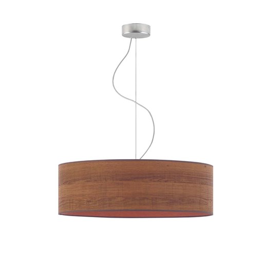 Lampa wisząca nad stół HAJFA ECO fi - 60 cm - kolor kasztanowy ze sklepu Lysne w kategorii Lampy wiszące - zdjęcie 181845746