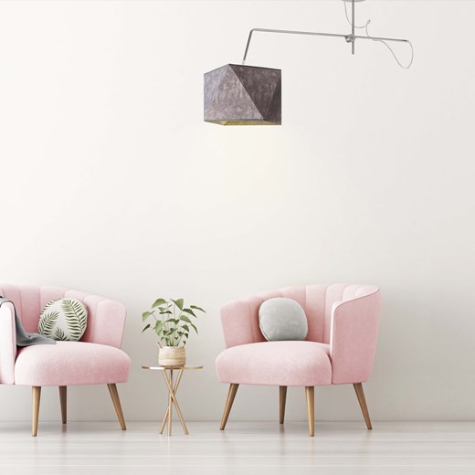 Designerska lampa sufitowa do salonu na wysięgniku regulowanym BUFFALO ze sklepu Lysne w kategorii Lampy wiszące - zdjęcie 181846255