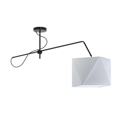 Szara lampa sufitowa BUFFALO na wysięgniku ruchomym ze sklepu Lysne w kategorii Lampy wiszące - zdjęcie 181846256