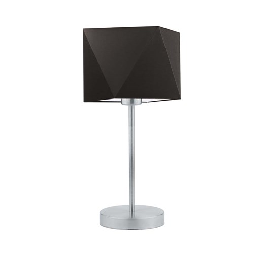 Klasyczna lampka nocna z brązowym abażurem WUHU ze sklepu Lysne w kategorii Lampy stołowe - zdjęcie 181846847