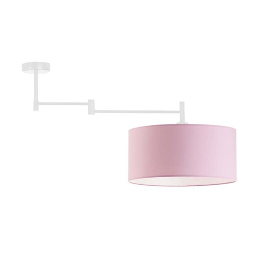 Różowa lampa sufitowa na wysięgniku RANGUN ze sklepu Lysne w kategorii Lampy dziecięce - zdjęcie 181847788