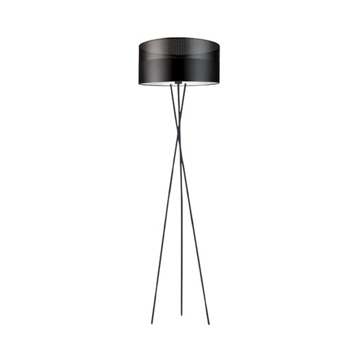 Metalowa lampa podłogowa na trzech nogach PARYŻ GLAM w stylu glamour ze sklepu Lysne w kategorii Lampy podłogowe - zdjęcie 181849028