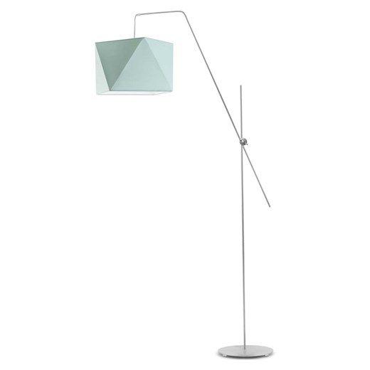 Designerska lampa podłogowa do pokoju dziecka TOLEDO z miętowym regulowanym kloszem ze sklepu Lysne w kategorii Lampy dziecięce - zdjęcie 181849105
