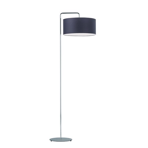 Funkcjonalna lampa stojąca do czytania BOLIVIA z tkaninowym abażurem ze sklepu Lysne w kategorii Lampy podłogowe - zdjęcie 181849495