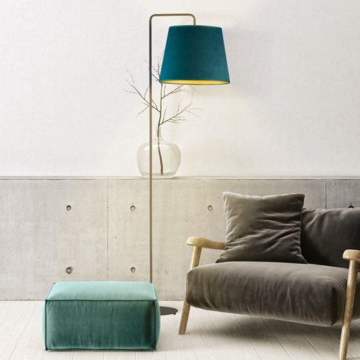 Lampa podłogowa do czytania RIJAD VELUR ze sklepu Lysne w kategorii Lampy podłogowe - zdjęcie 181849535