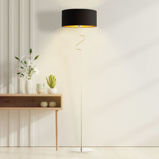 Lampa stojąca w stylu glamour MORONI GOLD ze sklepu Lysne w kategorii Lampy podłogowe - zdjęcie 181850128