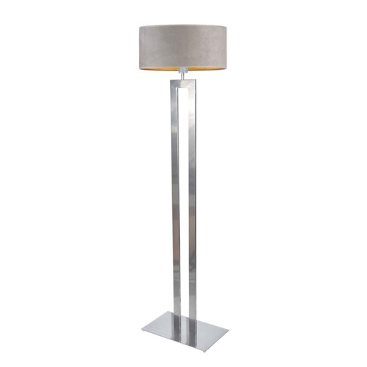 Designerska lampa podłogowa z szarym kloszem KALIFORNIA VELUR ze sklepu Lysne w kategorii Lampy podłogowe - zdjęcie 181851398