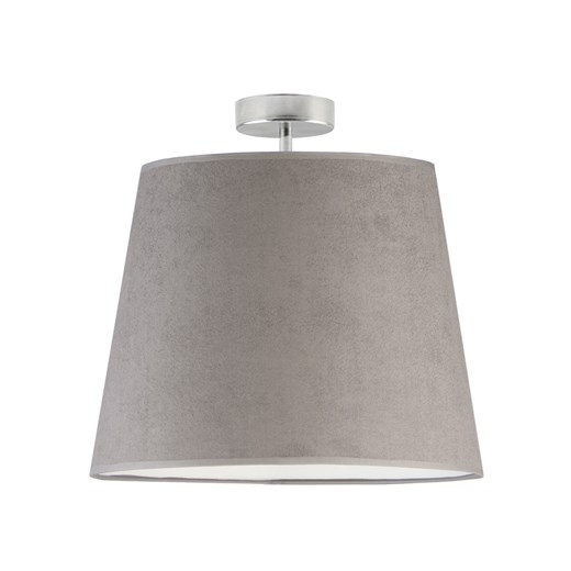 Nowoczesna lampa sufitowa do kuchni KAIR VELUR - kolor szary ze sklepu Lysne w kategorii Lampy sufitowe - zdjęcie 181851418