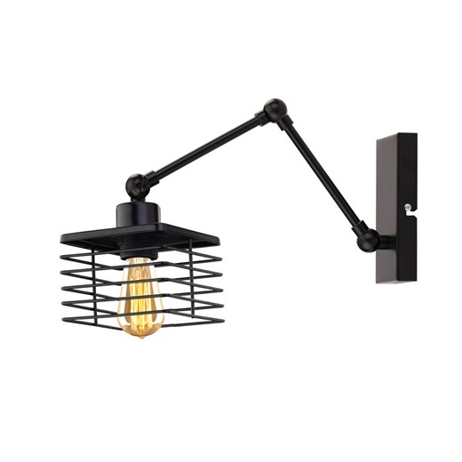 Loftowa lampa ścienna na wysięgniku ruchomym ALCAMO LOFT ze sklepu Lysne w kategorii Lampy ścienne - zdjęcie 181851435