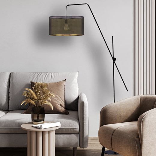 Lampa stojąca z regulowanym ramieniem do czytania BILBAO AŻUR ze sklepu Lysne w kategorii Lampy podłogowe - zdjęcie 181851625