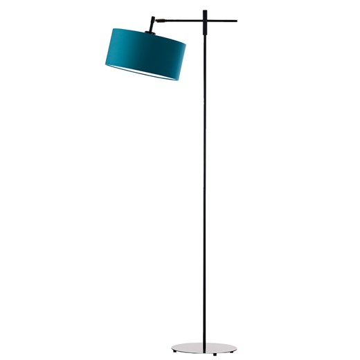 Czarna lampa podłogowa z regulowanym ramieniem MELTON ze sklepu Lysne w kategorii Lampy podłogowe - zdjęcie 181852389