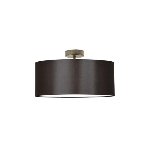 Klasyczna plafon sufitowy WENECJA fi - 40 cm - kolor brązowy ze sklepu Lysne w kategorii Lampy sufitowe - zdjęcie 181852527