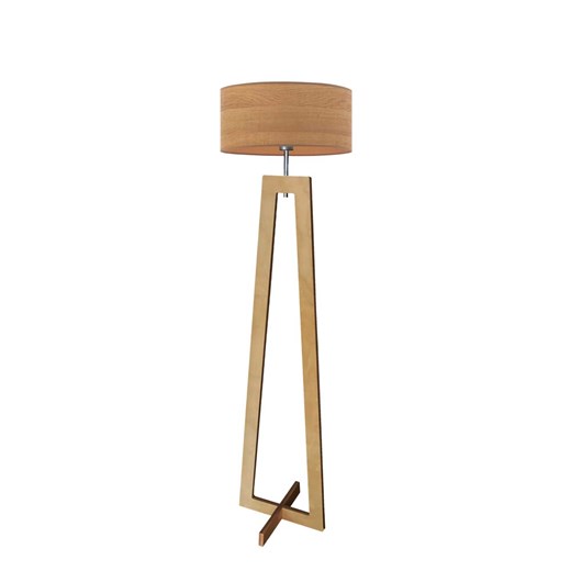 Lampa podłogowa drewniana do czytania BALI ECO ze sklepu Lysne w kategorii Lampy podłogowe - zdjęcie 181852659
