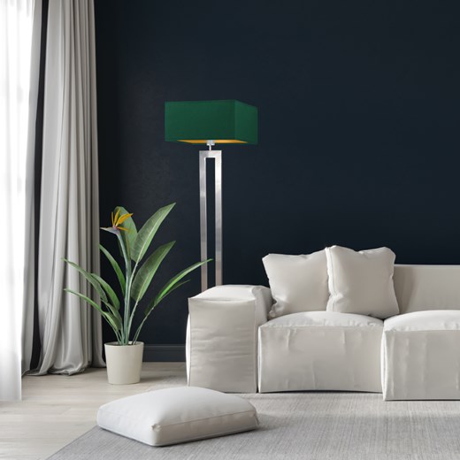 Geometryczna lampa podłogowa w stylu eklektycznym do salonu TORONTO GOLD ze sklepu Lysne w kategorii Lampy podłogowe - zdjęcie 181853366