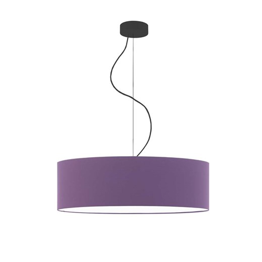 Fioletowa lampa wisząca w stylu vintage HAJFA fi - 60 cm - kolor fioletowy ze sklepu Lysne w kategorii Lampy wiszące - zdjęcie 181853895