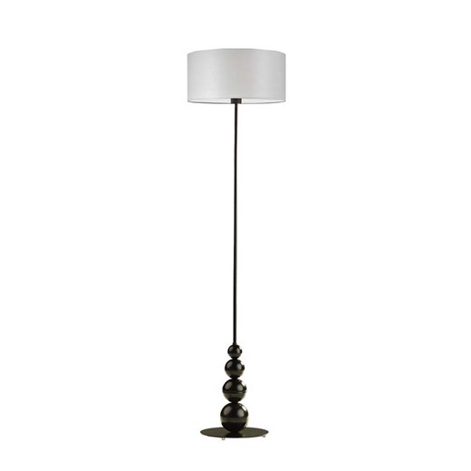 Czarna lampa stojąca z kulami przy podstawie ROMA ze sklepu Lysne w kategorii Lampy podłogowe - zdjęcie 181853897