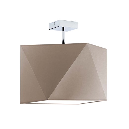 Nowoczesny plafon LED do salonu TACOMA w kolorze beżowym ze sklepu Lysne w kategorii Lampy sufitowe - zdjęcie 181854076
