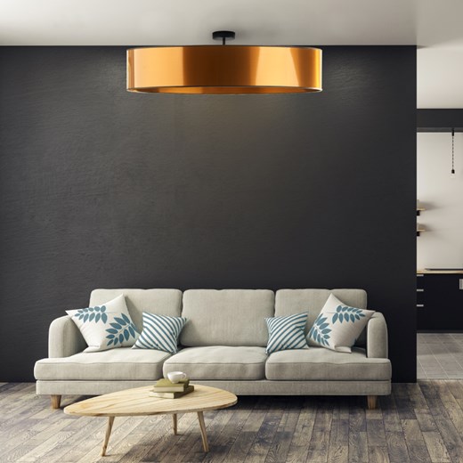 Nowoczesny plafon do salonu GRENADA MIRROR fi - 100 cm ze sklepu Lysne w kategorii Lampy sufitowe - zdjęcie 181854426