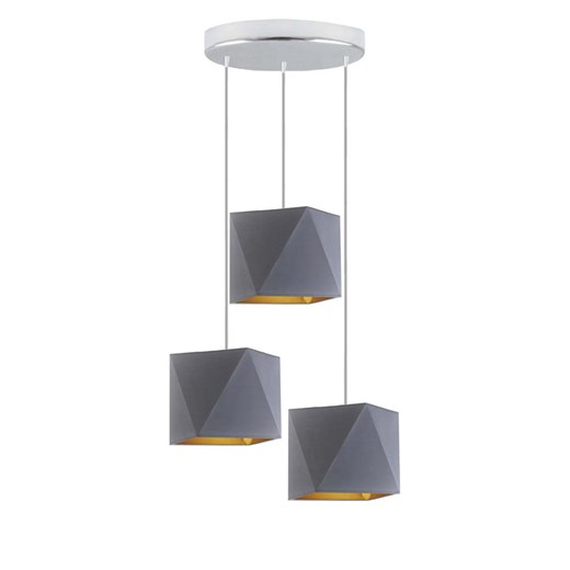 Trójpłomienna lampa wisząca MAJORKA GOLD ze sklepu Lysne w kategorii Lampy wiszące - zdjęcie 181854557