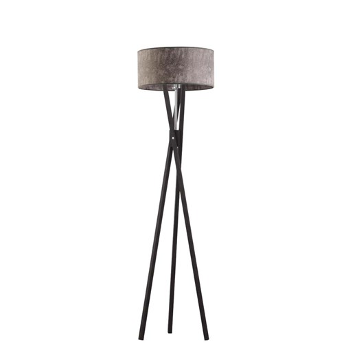 Drewniana lampa stojąca tripod ELX z designerskim kloszem ze sklepu Lysne w kategorii Lampy podłogowe - zdjęcie 181854745