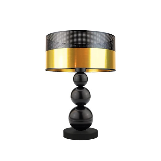 Czarno-złota lampa stołowa w stylu glamour z 3 kulami HONOLULU GLAM ze sklepu Lysne w kategorii Lampy stołowe - zdjęcie 181856296
