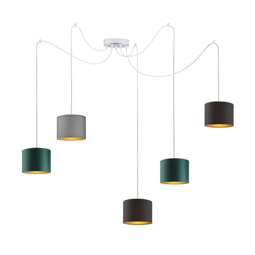 Lampa wisząca z regulacją wysokości WAIKIKI W5 GOLD ze sklepu Lysne w kategorii Lampy wiszące - zdjęcie 181856309