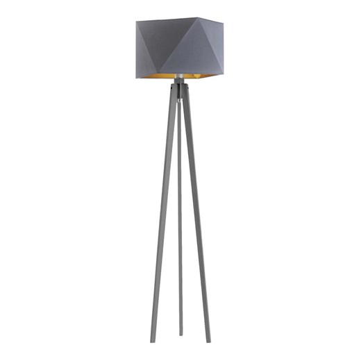 Lampa podłogowa na trójnogu skandynawska BOMBAJ GOLD ze sklepu Lysne w kategorii Lampy podłogowe - zdjęcie 181856456