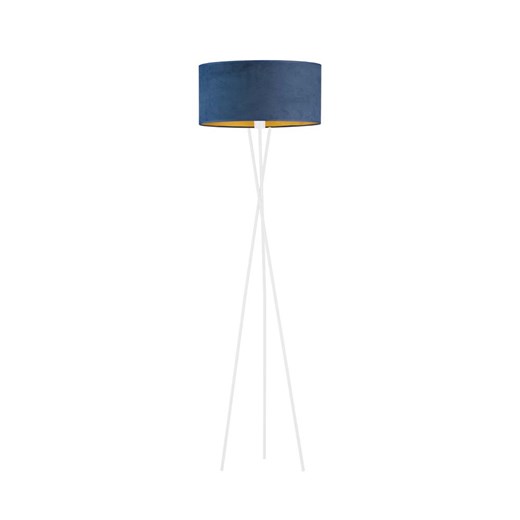 Biała lampa stojąca typu tripod PARYŻ VELUR ze sklepu Lysne w kategorii Lampy podłogowe - zdjęcie 181856566