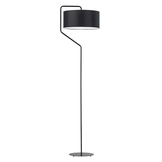 Czarna lampa stojąca do salonu TESALLIA ze sklepu Lysne w kategorii Lampy podłogowe - zdjęcie 181856897