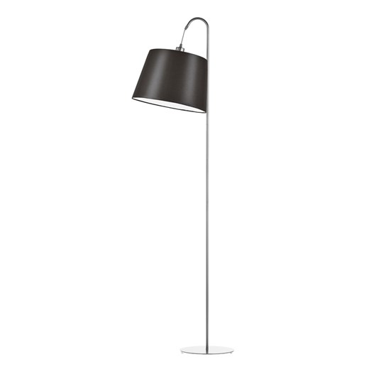 Klasyczna lampa stojąca do czytania w salonie TALLIN w kolorze brązowym ze sklepu Lysne w kategorii Lampy podłogowe - zdjęcie 181857127