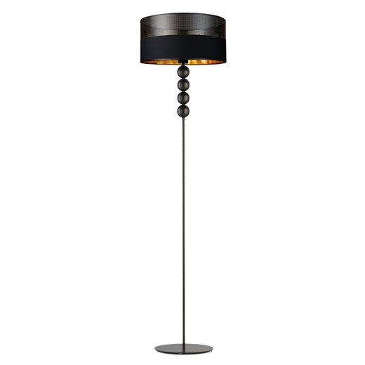Designerska lampa stojąca z 4 kulkami BERMUDY GLAM z oryginalnym abażurem 40 cm ze sklepu Lysne w kategorii Lampy podłogowe - zdjęcie 181858296