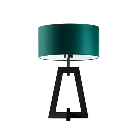 Drewniana lampa stołowa do salonu w stylu urban jungle CLIO ze sklepu Lysne w kategorii Lampy stołowe - zdjęcie 181859007